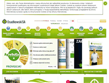 Tablet Screenshot of osadkowski.pl